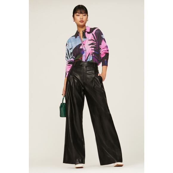 UNTITLED IN MOTION Multicolor Floral Print Collared Button Up Shirt Size S - Picture 1 of 16